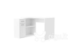 Rašomasis stalas Adrk Furniture Saulo, baltas