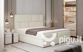 Lova NORE Florence, 185x200 cm, kreminė