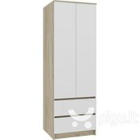 balta spinta 180 - Spinta NORE Star K60, ąžuolo spalvos/balta - 1 nuotrauka