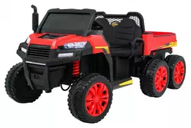 Ramiz Farmer Truck dvivietis elektromobilis, raudonas (Red)