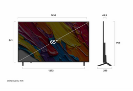 lg 65 - LG 65QNED82A3B - 2 nuotrauka