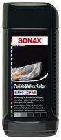 SONAX Polish + Wax Juodas (Black) 250 ml