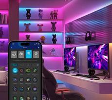 led govee - Govee H612A LED juostelė 5m, Wi-Fi/Bluetooth, RGBIC - 6 nuotrauka