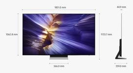 samsung oled s90 - Samsung QE83S90FAEXXH OLED 83" Smart - 3 nuotrauka