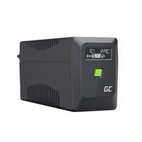 ups 5 kva - Green Cell UPS PowerProof 650VA 360W su LCD ekranu - 9 nuotrauka
