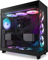 nzxt case - NZXT F360 RGB CORE 360 mm Case Fan Juodas (Black) - 3 nuotrauka