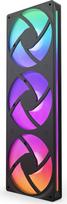 nzxt case - NZXT F360 RGB CORE 360 mm Case Fan Juodas (Black) - 6 nuotrauka