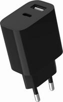 universalus telefono ikroviklis - CHARGER USB UNIVERSAL BLACK/2P TA-UC-2AC12-01-BK GEMBIRD - 2 nuotrauka
