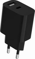 universalus telefono ikroviklis - CHARGER USB UNIVERSAL BLACK/2P TA-UC-2AC12-01-BK GEMBIRD - 4 nuotrauka