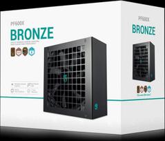 600w psu 80 plus - Deepcool PF600X 600W 80 PLUS Standard PSU, Juodas (Black) - 2 nuotrauka
