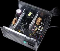 600w psu 80 plus - Deepcool PF600X 600W 80 PLUS Standard PSU, Juodas (Black) - 3 nuotrauka