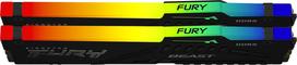 ddr5 2 16gb ram 5600mhz -  Kingston FURY Beast RGB, DDR5, 16 GB, 5600 MHz - 9 nuotrauka