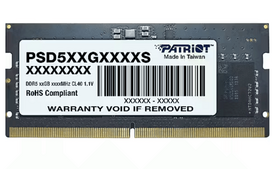 ram 16 gb - Atmintis PATRIOT PSD516G560081S - 1 nuotrauka