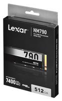 nvme ssd 512gb - Lexar NM790 LNM790X512G-RNNNG, 1.8", 512 GB - 3 nuotrauka