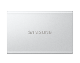 2tb usb - Samsung Portable SSD T7 Resurrected 2TB Sidabras (Silver) - 1 nuotrauka