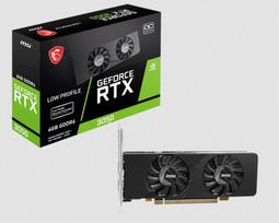 vaizdo plokstes rtx 3050 - MSI GeForce RTX 3050 LP E 6G OC - 1 nuotrauka
