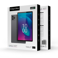 plansete 128gb - Kruger & Matz EAGLE 1077 10.1" 4GB/64GB 4G Pilkas (Gray) - 5 nuotrauka