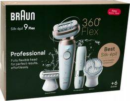 braun silk epil 9 - Braun SES9-360 3D Silk-Epil 9 Flex + Braun Mini Face - 1 nuotrauka