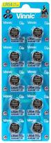 Vinnic AG10 L1131 Batteries 10x