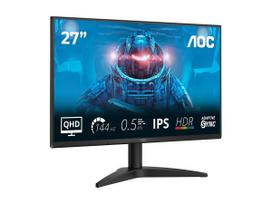 aoc monitorius 2560 x 1440 - AOC Q27B36X 27" IPS, QHD, 144Hz, Juodas (Black) - 5 nuotrauka