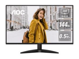 aoc monitorius 2560 x 1440 - AOC Q27B36X 27" IPS, QHD, 144Hz, Juodas (Black) - 6 nuotrauka