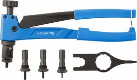 hogert - Hoegert HT2C180 kniediklis srieginėms kniedėms (M3-M6) / 250mm - 1 nuotrauka