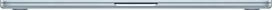 m5 air - Apple MacBook Air 15.3", M5 10C CPU, 16 GB, 512 GB, 10C GPU, Mac OS, Dangaus Žydra (Sky Blue) - 3 nuotrauka