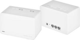 mercusys halo - Mercusys Halo H80X (2-PACK) Wi-Fi 6 3000 Mbps, balta (White) - 1 nuotrauka