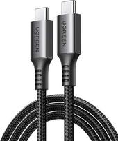 UGREEN US567 USB-C į USB-C kabelis 60W, 1m, Pilkas (Grey)