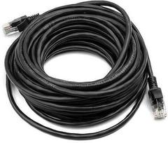 Power Plant Llc Cat5E UTP tinklo kabelis 10m Juodas (Black)