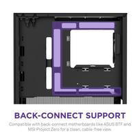 nzxt case - NZXT H3 Flow (2025) Juodas (Black) - 4 nuotrauka