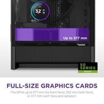 nzxt case - NZXT H3 Flow (2025) Juodas (Black) - 7 nuotrauka