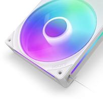 nzxt case - NZXT F360 RGB CORE 360 mm Ventiliatorius Balta (White) - 4 nuotrauka