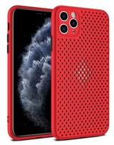 Fusion Accessories "Breathe Silicone Case Huawei P40 Lite" Red