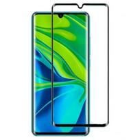 Fusion Accessories "5D Full Glue Tempered Glass Xiaomi Mi Note 10 Lite" Black