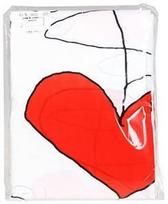 Ridder Shower Curtain Textile White/Red