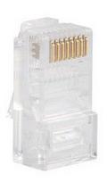 rj45 kistukai - Lanberg Cat. 5e UTP RJ-45 Plug x 20 - 1 nuotrauka