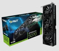 vga hdmi - Palit Graphics card GeForce RTX 5070 INFINITY 3 12GB GDDR7 192bit 3DP/HDMI | KGPALN507488003  | 4710562245097 - 1 nuotrauka