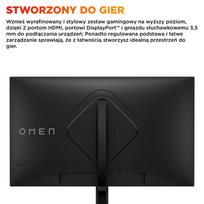 180hz monitorius - HP OMEN 27q G2 27", QHD, 180Hz - 4 nuotrauka