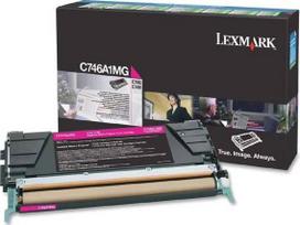 Lexmark C746A3MG Cartridge, Magenta, 7000 pages