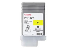 spausdintuvo canon kasetes - CANON PFI-102y Ink yellow iPF500 | 0898B001 - 2 nuotrauka