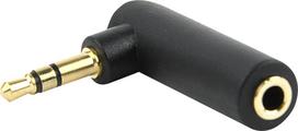 laidas 3.5mm 3.5mm 5m - Gembird Right Angle Adapter 3.5 mm - 3 nuotrauka