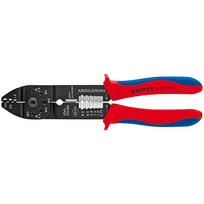 nuzievinimo reples - Antgalių presavimo replės KNIPEX 9721215B - 1 nuotrauka