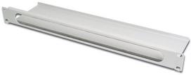 DIGITUS Cable Management Panel with Strip for 483 mm (19") Cabinets, 1U