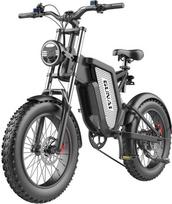 Gunai MX25 Elektrinis Dviratis 1000W 20" Juodas (Black)