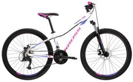 Dviratis Kross Lea 3.0 SR 27" Balta (White) / Violetinė (Purple) XS dydis