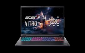 ryzen ai 8 - Acer Nitro 18 AI AN18-61-R25V, Obsidian Black, 18", WQXGA, AMD Ryzen AI 7, 16 GB, 1 TB, NVIDIA GeForce RTX 5060, Windows 11 Home (Juodas) - 1 nuotrauka