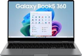 Samsung Galaxy Book5 360, Intel Core Ultra 7 256V, 16 GB, 512 GB, 15.6", Pilkas (Gray)
