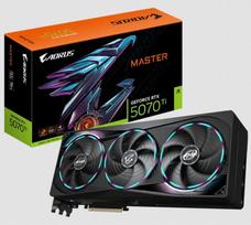 Gigabyte AORUS GeForce RTX 5070 Ti Master 16GB GDDR7 (GV-N507TAORUS M-16GD)
