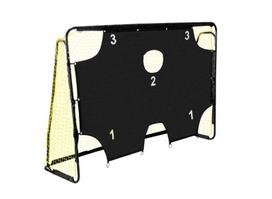 Futbolo vartai su įvarčiu, 214 cm x 75 cm x 153 cm